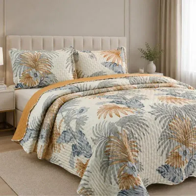 Cobre Leito 3 Peças Dupla Face Conjunto de Cama Exclusivo Premium